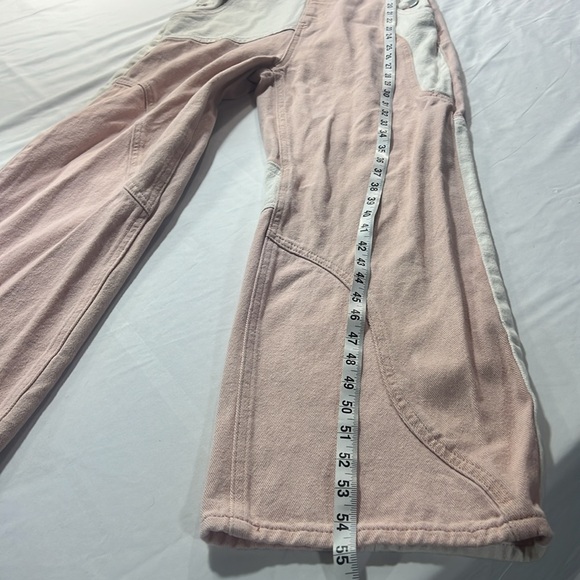 Cider pink and white overalls size small - Picture 6 of 10